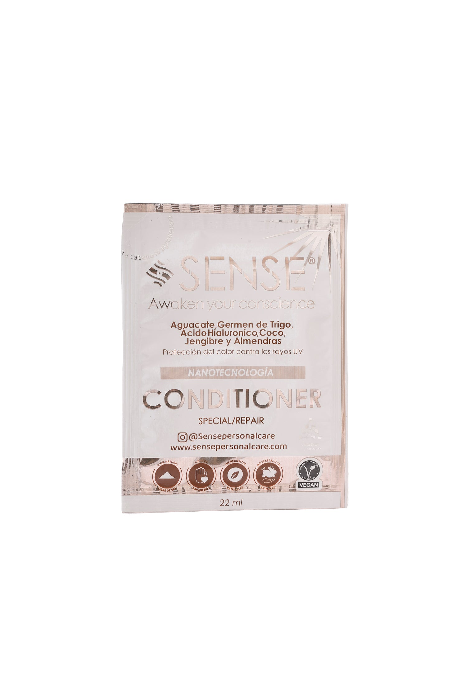 Kit Sachets Sense 22ml Nanotecnología